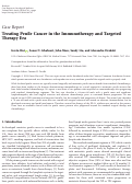 Cover page: Treating Penile Cancer in the Immunotherapy and Targeted Therapy Era.