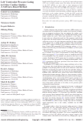 Cover page: Left Ventricular Pressure Gating in Ovine Cardiac Studies: A Software-Based Method