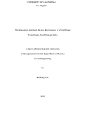 Cover page: The Mainshock-aftershock Seismic Risk Analysis of a Steel Frame Using Energy-based Damage Index