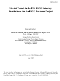 Cover page: Market trends in the U.S. ESCO industry: Results from the NAESCO 
database project