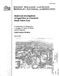 Cover page: Multi-Scale Investigations of Liquid Flow in a Fractured Basalt Vadose Zone