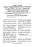 Cover page: Measurement of the τ Lifetime