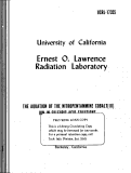 Cover page: THE AQUATION OF THE NITROPENTAMMINE COBALT (III) ION IN SULFURIC ACID SOLUTIONS