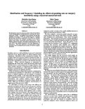 Cover page: Distribution and frequency: Modelling the effects of speaking rate o n category boundaries using a recurrent neural network