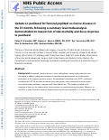 Cover page: Update on paclitaxel for femoral-popliteal occlusive disease in the 15&nbsp;months following a summary level meta-analysis demonstrated increased risk of late mortality and dose response to paclitaxel