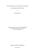 Cover page: Visualization and Modeling Contours of Trivariate Functions