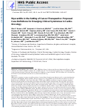 Cover page: Myocarditis in the Setting of Cancer Therapeutics: Proposed Case Definitions for Emerging Clinical Syndromes in Cardio-Oncology.