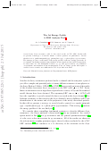 Cover page: The jet energy profile: A BSM analysis tool