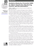 Cover page of Oxidation-Reduction Potential (ORP) for Water Disinfection Monitoring, Control, and Documentation