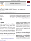 Cover page: Superconductivity at 7.3 K in Ti2InN