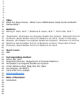 Cover page: When Can a MRSA Nares Swab Guide Antibiotic Stewardship?