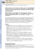 Cover page: High prevalence and incidence of high-grade anal intraepithelial neoplasia among young Thai men who have sex with men with and without HIV