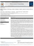 Cover page: Spatial analysis of driving accidents leading to deaths related to motorcyclists in Tehran