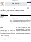 Cover page: COVID-19: A national rise in penetrating trauma cared for by a prepared trauma system.