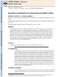 Cover page: Dosimetry considerations for animal aerosol inhalation studies