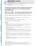 Cover page: Evaluation of the economic impact of modified screening criteria for retinopathy of prematurity from the Postnatal Growth and ROP (G-ROP) study.