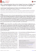 Cover page: HIV-1-Neutralizing IgA Detected in Genital Secretions of Highly HIV-1-Exposed Seronegative Women on Oral Preexposure Prophylaxis