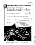 Cover page: ACCURACY OF THE RANDOM VORTEX METHOD FOR A PROBLEM WITH NON-SMOOTH INITIAL CONDITIONS