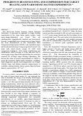 Cover page: Progress in Beam Focusing and Compression for Target Heating and Warm Dense Matter Experiments