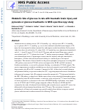 Cover page: Metabolic fate of glucose in rats with traumatic brain injury and pyruvate or glucose treatments: A NMR spectroscopy study