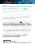 Cover page: Backup Power Performance of Solar-plus-Storage Systems during Routine Power Interruptions A Case Study Application of Berkeley Lab’s PRESTO Model