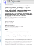 Cover page: A Randomized Phase 2 Study Comparing 2 Stereotactic Body Radiation Therapy Schedules for Medically Inoperable Patients With Stage I Peripheral Non-Small Cell Lung Cancer: NRG Oncology RTOG 0915 (NCCTG N0927)