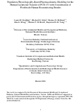 Cover page: Population Physiologically-Based Pharmacokinetic Modeling for the Human Lactational Transfer of PCB 153 with Consideration of Worldwide Human Biomonitoring Results