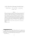 Cover page: A Test of Dual-Process Reasoning in Charitable Giving