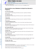 Cover page: Buprenorphine versus Methadone for Opioid Use Disorder in Pregnancy.