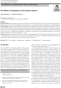 Cover page: The Effects of Sclerostin on the Immune System