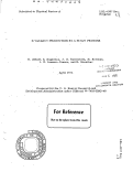 Cover page: K VACANCY PRODUCTION BY 4.88 GeV PROTONS