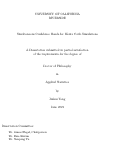 Cover page: Simultaneous Confidence Bands for Monte Carlo Simulations