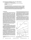 Cover page: Low temperature resistivity of Ce-La-Th under pressure