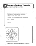 Cover page: The Early Days of Accelerator Mass Spectrometry