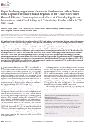 Cover page: Depot Medroxyprogesterone Acetate in Combination with a Twice-Daily Lopinavir-Ritonavir-Based Regimen in HIV-Infected Women Showed Effective Contraception and a Lack of Clinically Significant Interactions, with Good Safety and Tolerability: Results of the ACTG 5283 Study