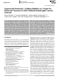 Cover page: Superoxide Dismutase 1 Folding Stability as a Target for Molecular Tweezers in SOD1‐Related Amyotrophic Lateral Sclerosis