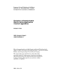 Cover page: Evaluation Of Potential Hybrid Electric Vehicle Applications: Vol. II