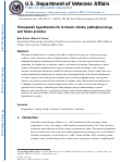 Cover page: Therapeutic hypothermia for ischemic stroke; pathophysiology and future promise