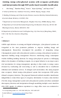 Cover page: Linking energy-cyber-physical systems with occupancy prediction and interpretation through WiFi probe-based ensemble classification