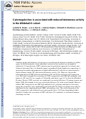 Cover page: Cytomegalovirus is associated with reduced telomerase activity in the Whitehall II cohort