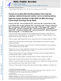 Cover page: Factors associated with deciding between risk-reducing salpingo-oophorectomy and ovarian cancer screening among high-risk women enrolled in GOG-0199: An NRG Oncology/Gynecologic Oncology Group study