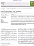 Cover page: Experimental and theoretical evidence for control requirements in solid oxide fuel cell gas turbine hybrid systems