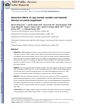 Cover page: Epigenetics of Autism-related Impairment