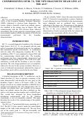 Cover page: Commissioning of BL 7.2, the new diagnostic beam line at the ALS