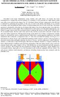 Cover page: Quasi Spherical fuel Compression and Fast Ignitioin with Ion-Beam Driven One-sided X-Target Illumination