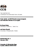 Cover page: Social, Spatial, and Skill Mismatch Among Immigrants and Native-Born Workers in Los Angeles