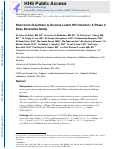 Cover page: Short-term administration of disulfiram for reversal of latent HIV infection: a phase 2 dose-escalation study