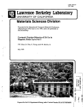 Cover page: Cryogenic Fracture Behavior of 316LN in Magnetic Fields UPTO14.6 T