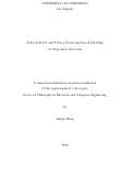 Cover page: Towards Better and Privacy-Preserving Speech Modeling for Depression Detection