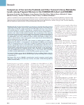 Cover page: Comparison of Current-Use Pesticide and Other Toxicant Urinary Metabolite Levels among Pregnant Women in the CHAMACOS Cohort and NHANES